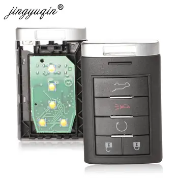 Keyforkess 315MHZ/433mhz NBG009768T Entry keyless Per Cadillac SRX CTS XTS DTS 2010 2011 2012 2013 2014 5 tasti Auto Chiave A Distanza