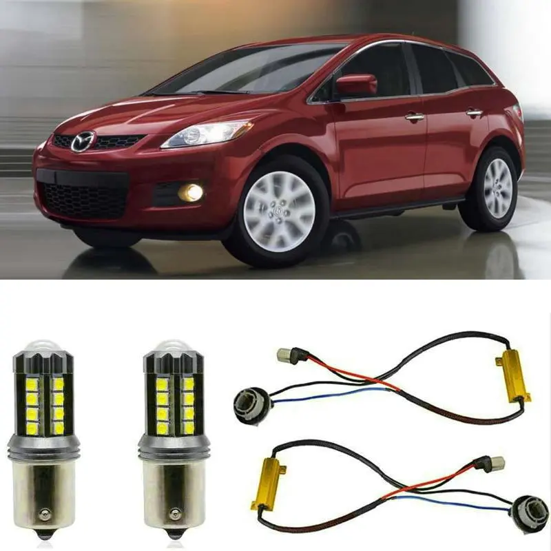 

Fog lamps for MAZDA CX-7 ER Stop lamp Reverse Back up bulb Front Rear Turn Signal error free 2pc