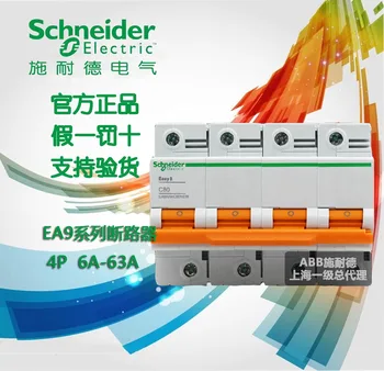 

Schneider miniature circuit breaker EA9 series 4 p D63A EA9AN4D63