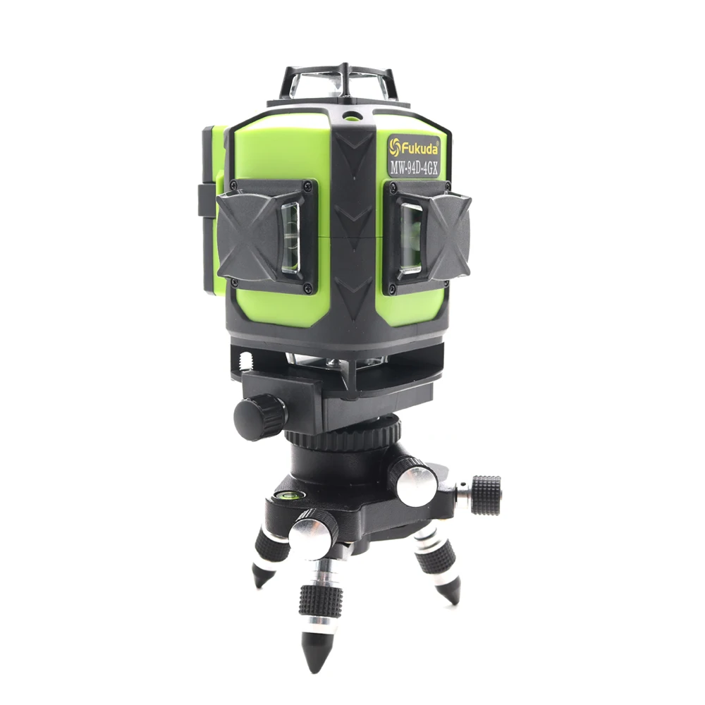 US $151.71 2020 New Fukuda Professional 16 Line 4d Laser Level Japan Sharp Green 515nm Beam 360 Vertical And Horizontal Self Leveling Cross