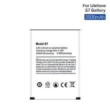 3,8 V 2500mAh Высокая емкость Замена литий-ионная батарея для Ulefone S7 S7 Pro 5," MTK6580 батареи мобильного телефона