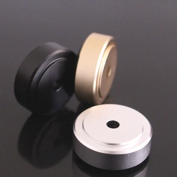 

Rubber Ring Shock Absorber Top Aluminum Machine Foot Amplifier Feet Speaker Turntable Feet 29*10MM 4PCS