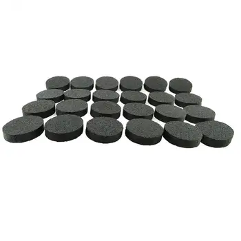 

24Pcs Natural Rubber Flower Pot Mat Invisible Plant Pots Risers Pad Flower Pot Feet