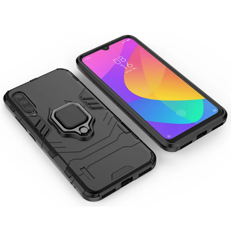 Xiaomi mi A3 автомобильный магнитный держатель Противоударная защита для мобильного телефона Чехлы для Xiao mi CC9e CC9 9T 9 SE Play Red mi 7A Note 7 Holder Fundas Cover