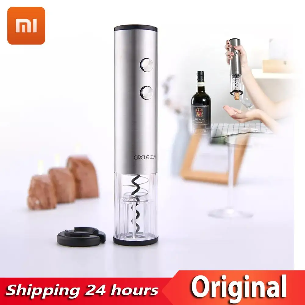 Электрический штопор Xiaomi Mijia Circle Joy из нержавеющей стали мини-штопор для вина
