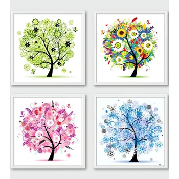 

DIY Diamond Painting 5D Plants Landscape Painting Beginner Handwork Embroidery Mosaic Diamond Cross Stitch Home Decor DA60ZZH