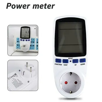 

Digital Voltmeter Power Wattmeter Meter Consumption Analyzer Energy Monitor Kwh