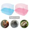 Pet Hamster Bath House Pool Chinchilla Pet Dust Sand Bathroom Shower Room Toilet Hamster Sand Bathroom Toilet Chinchilla Bath 1