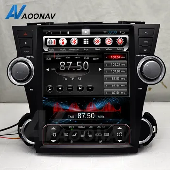 

Touch Screen Auto Radio Stereo Multimedia Car Dvd Player For Toyota Highlander 2007 - 2013 car GPS radio stereo no dvd