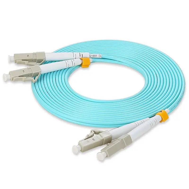 5m LC-LC UPC Multi-Mode OM3 10GB Cable Duplex Fiber Optical Jumper Patch Cord