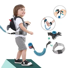 Г. Новое модное безопасное обучение ходьбе для малышей, не теряющийся ремешок, поводок для запястья, детский ручной ремень, веревка для ухода за ребенком, инструмент для наружного применения