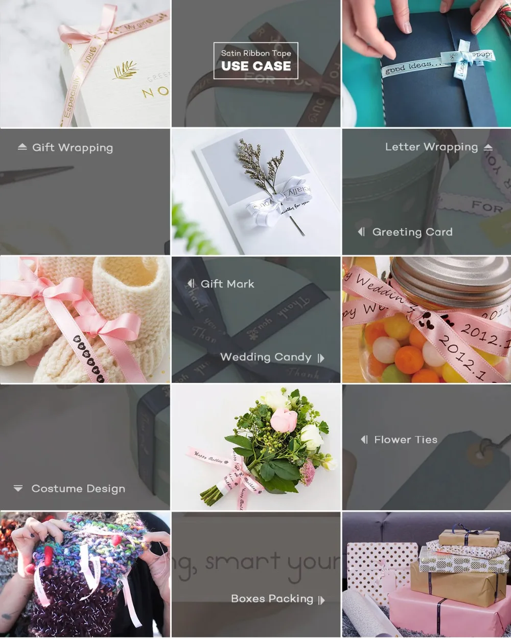 satin ribbon tape tze 03