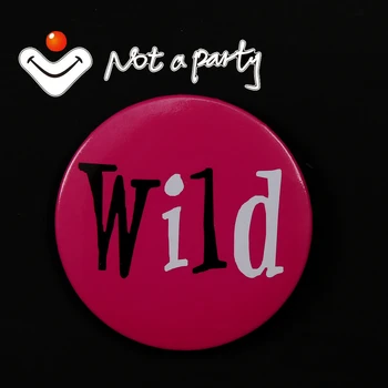 

12PCS OF 5.8cm fun button Wedding birthday event badge wild design brooch decorative for bachelorette party hens night mariage