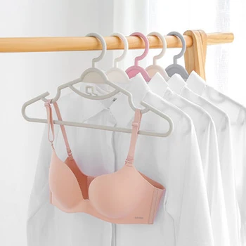 

40cm 10 pcs/lot Anti-skid Seamless Hanger Perfect for Coat Shirt Pants Scarf Suit Multifunctional Plastic Clothes Hangers