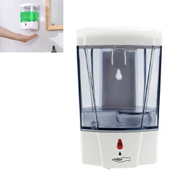 Soap Dispenser 700Ml Automatic Touchless Sensor Hand Sanitizer Detergent Liquid Soap Dispenser Wall Mounted for Bathroom Kitchen