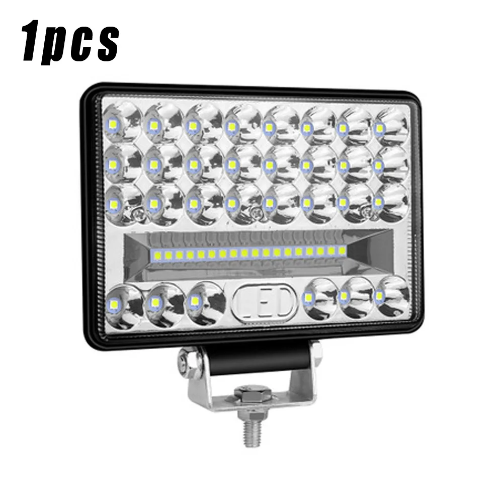 1 шт./2 шт. 9 V-30 V 144W автомобильный Грузовик трактор 48LED рабочий светильник для вождения 6000лм 6000K белый большой вид 4WD внедорожник рабочий светильник