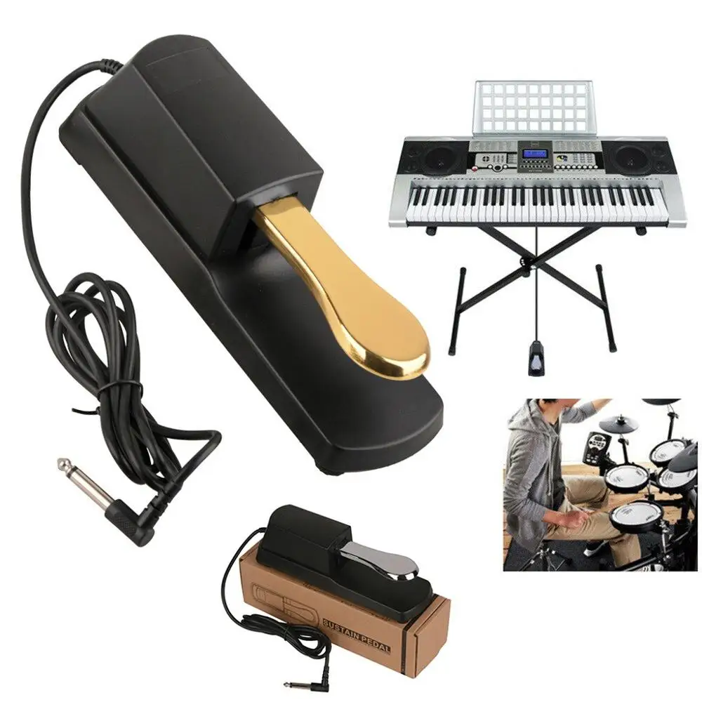Pedale sustain per pedale damper tastiera Pedali per pianoforte elettrico E6B1 