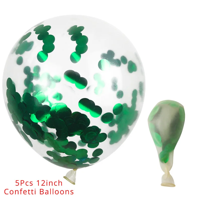 Детские принадлежности для дня рождения подставка для воздушных шаров держатель для шарика колонна конфетти Globos свадебный стол Декор 7 трубок - Цвет: 5pcs balloons