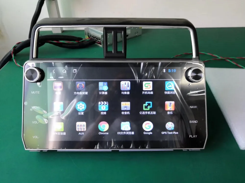 NaweiGe 9 дюймов Android Восьмиядерный 8,1 T8 2+ 32 ГБ Автомобильный dvd для Toyota Prado Авторадио Стерео Автомобильный мультимедийный проигрыватель аудио