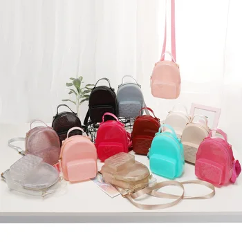 

2020 Summer Sweet Candy Jelly Handbags Women Casual Flap Bag Ladies Crossbody Shoulder Bags Beach Bags Girls Pouch Bolsas Female
