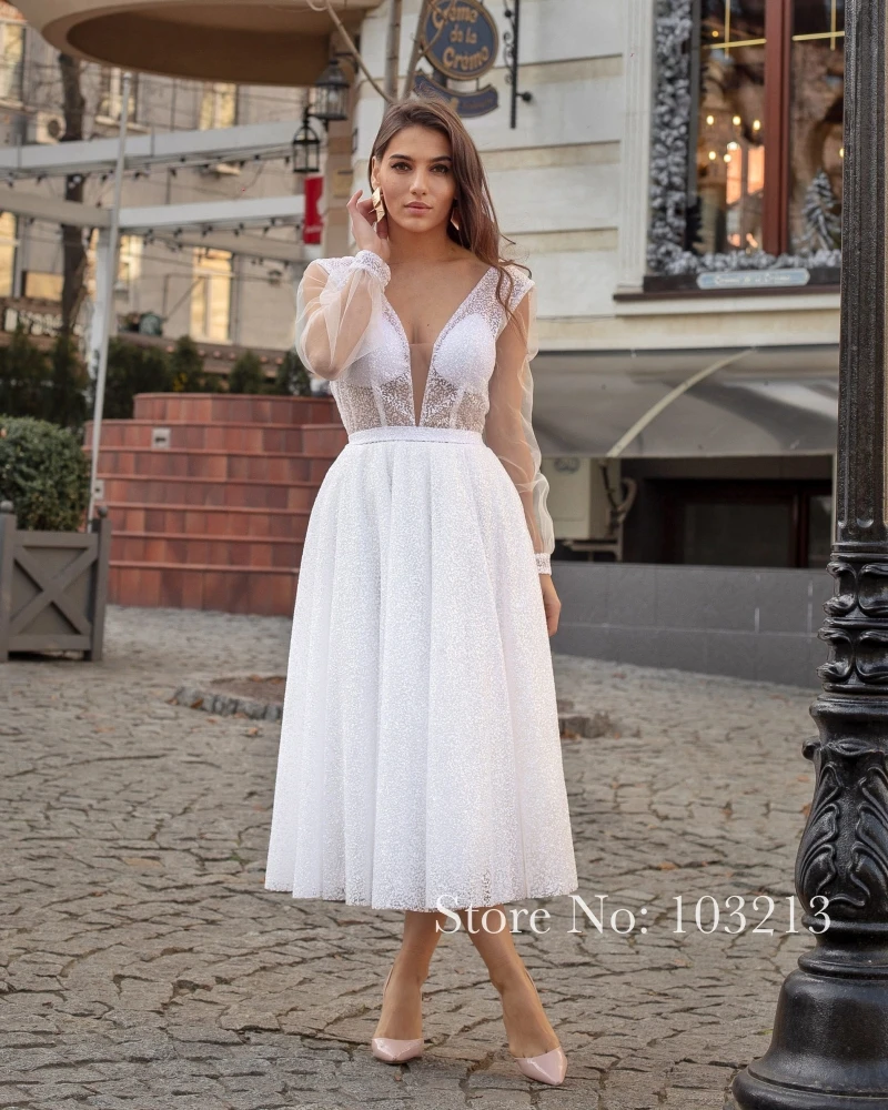 robe élégante blanche