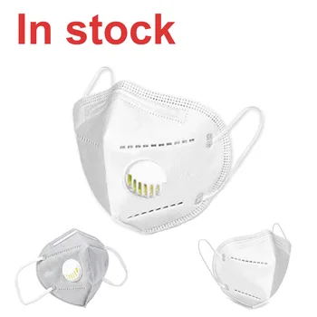 

50/100pcs Disposable Mask Respirator Haze Proof Valve Face Masks Dust Proof Respirator Mouth Mask Dust Air Pollution PM2.5