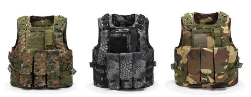 Военный тактический жилет Molle Combat штурмовая пластина тактический жилет 7 цветов CS верхняя одежда охотничий жилет