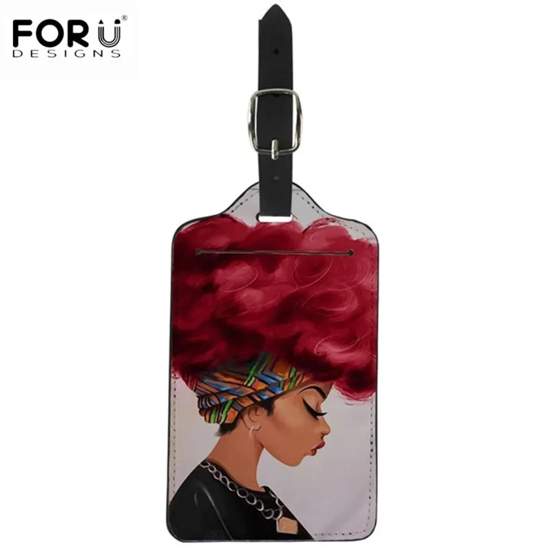 FORUDESIGNS/черный чехол для багажа в Африканском и американском стиле, Дорожный чемодан-тележка, чехол для чемодана 18-32 дюймов, пылезащитный чехол - Цвет: HX696Z24