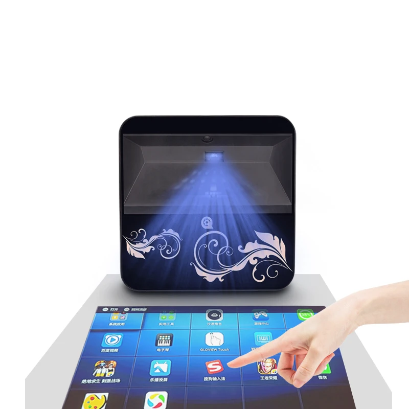 Сенсорный проектор Bluetooth 720P домашний кинотеатр мобильное приложение Проекция портативный видеопроектор новый сенсорный опыт Android WiFi Сенсорный проектор Bluetooth 720P домашний кинотеатр мобильное приложение Проекция портативный видеопроектор новый сенсорный опыт Android WiFi