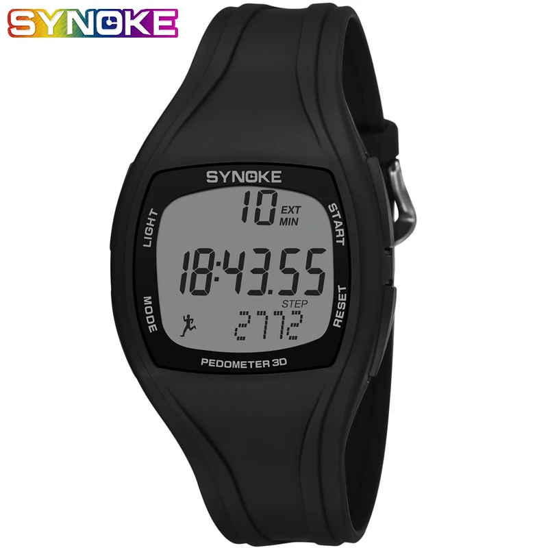 

SYNOKE Led Mens Digital Watches Shock Resistant Fitness Sport Watch Men Waterproof Silicone Watch Wristwatches Mens Fashion