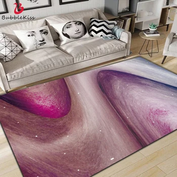 

Bubble Kiss Area Rug For Living Room Christmas Rug Modern Abstract Fuchsia Starry Series Carpet For Bedroom Decor Modern Carpet