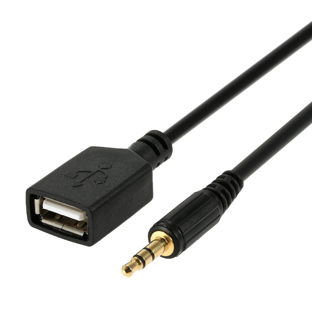 Аудиоадаптер KKmoon3.5 мм с USB входом Aux для iPod iPhone 6S 6 Plus 5S 5C 5 MP3 Hyundai Kia Sportage|Кабели
