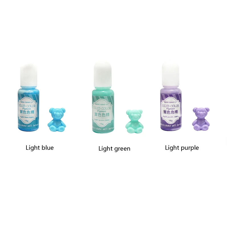 9colors/set Solid Resin Dye Epoxy Resin DIY Pigment UV Resin Coloring Dye Colorant Resin Pigment Handmade Crafts Jewelry Making