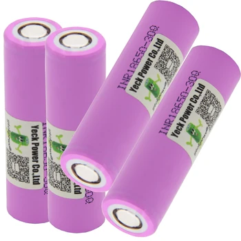 

Rechargeable li-ion battery INR18650 30Q ion batteries lithium rechargeable 30A 10C high drain 3000mah 3.7V / 18650 charger