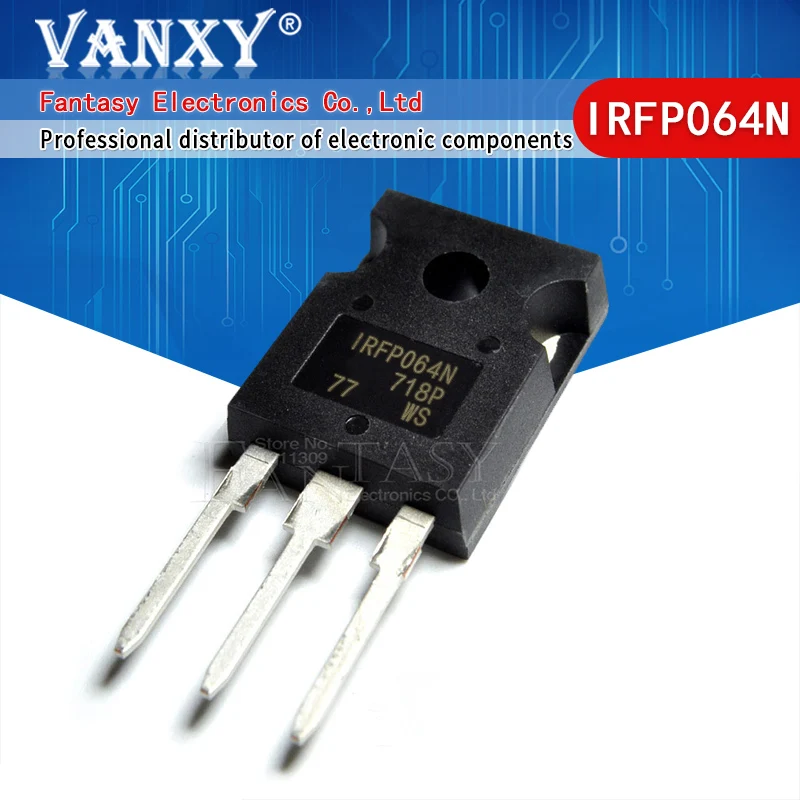 9Pcs Mosfet Transistor Ir//To-247 Irfp064N IRFP064NPBF