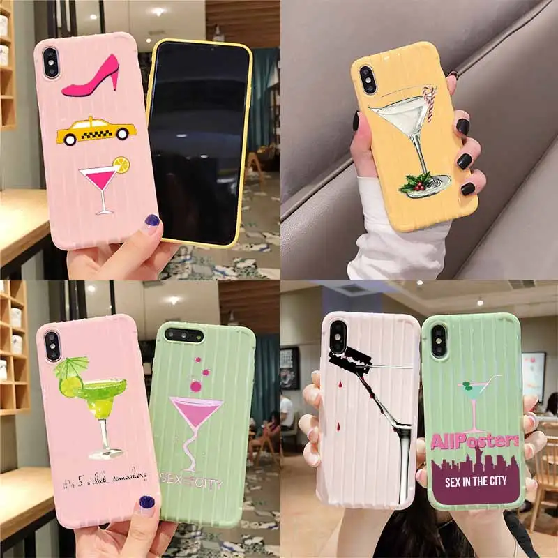 Чемодан на колесиках Let's drink для iPhone 11 Pro Max X XS MAX 8 7 6S Plus | Мобильные телефоны и