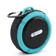 Портативный беспроводной Bluetooth динамик C6 Душ водонепроницаемый телефон Громкая Связь Динамик s с присоской чашки крюк TF карты музыкальный плеер