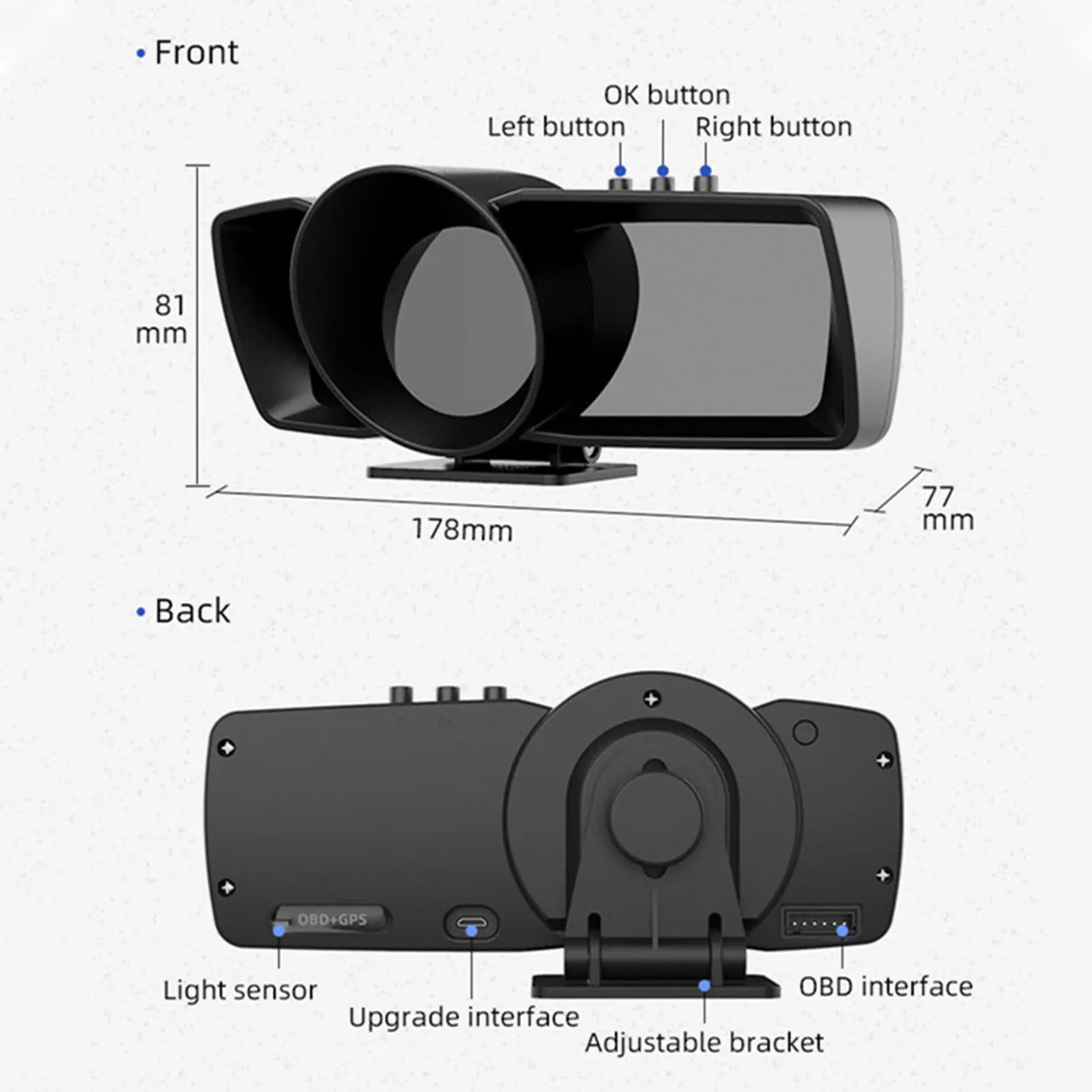 Cheap Visor 'head-up'