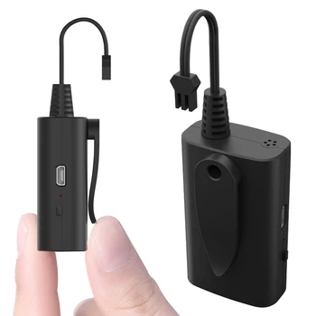

USB Rechargeable EL Wire Adapter Can Driver Up To 26ft Neon Light 5 Modes Switchable With One Button