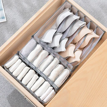 

3pcs Underwear Bra Storage Box Socks Drawer Organizer Compartment Storage Box Home Dormitory Cabinet Organizers Box Divider #