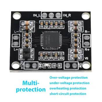 

XH-M181 Class D 12V 15W Digital Audio Amplifier Board Amp Dual Channel Video Stereo Module amplificador audio