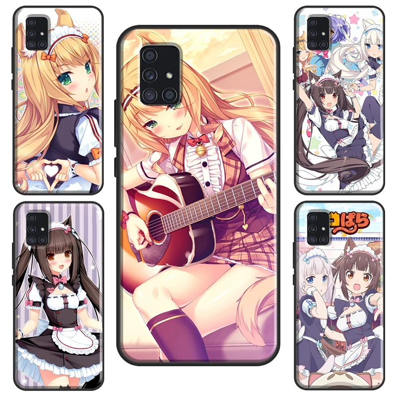 Vanilla NEKOPARA Anime Case For Samsung A51 A71 A11 A31 A10 A20 A30 S A40 A50 A70 A21S A20e A12 A32 A42 A52 A72 | Мобильные телефоны