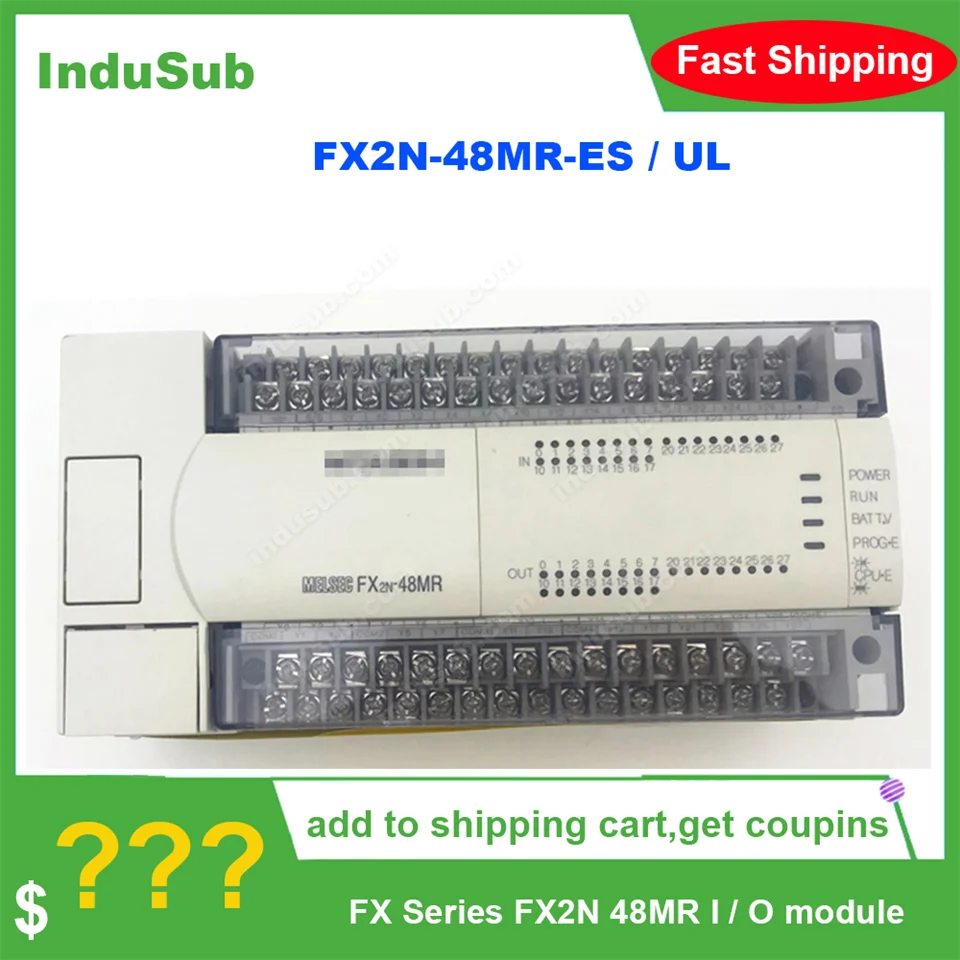 Модуль PLC FX2N-48MR-ES/UL FX Series FX2N 48MR I / O Module FX2N-48MRES/UL 24POINT IN OUT 100-240VAC FX2N48MRES/UL | Обустройство