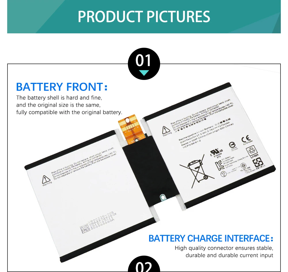 séries tablet pc g3hta004h 27.5wh