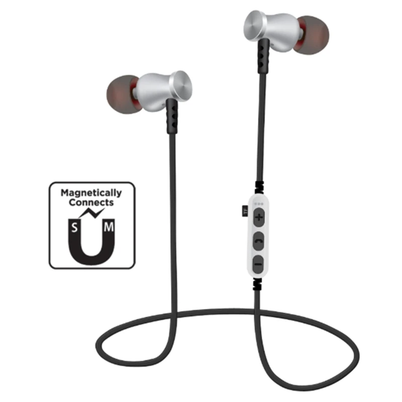 MS T5 Halter Bluetooth Headset Wireless BT4 2 Stereo Headset Earbuds Sports Headphones Support TF Card Card Play