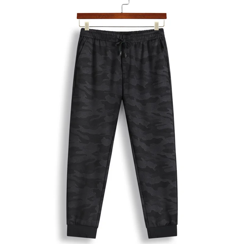 

Spring And Summer Plus-sized Menswear Athletic Pants Loose-Fit Lard-bucket Elastic Sweatpants Plus-sized And Tide Fat Elasticity