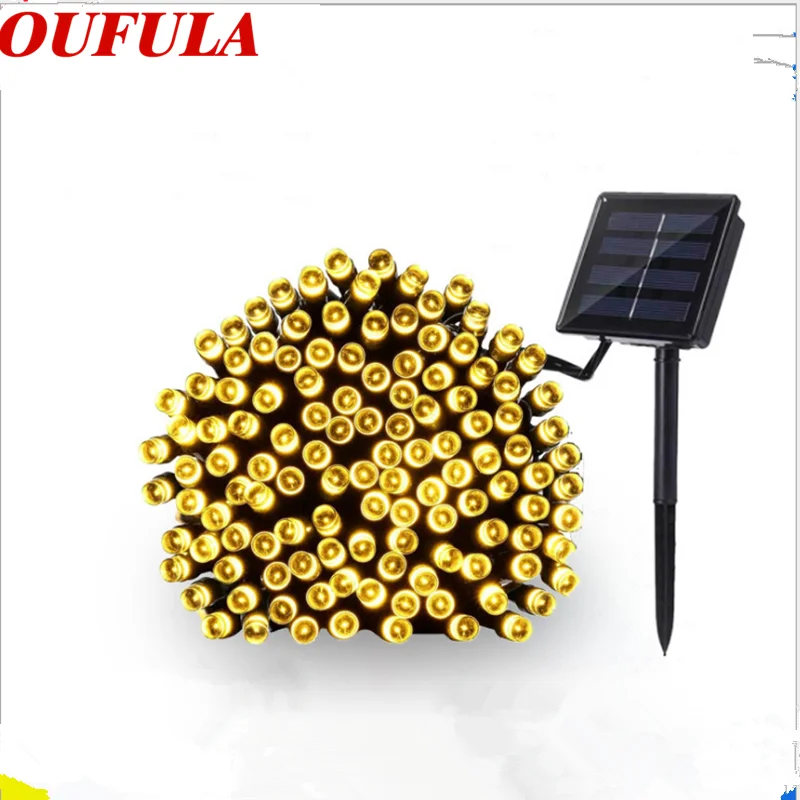 

Solar Outdoor Waterproof String Light Garden Christmas Tree Halloween Starry Holidays Decorative Ip65