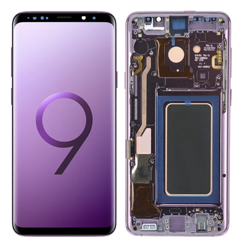 Супер AMOLED 6," S9plus ЖК-дисплей для samsung Galaxy S9 plus G965f G965 ЖК-дисплей с сенсорным экраном оцифровать+ упаковка