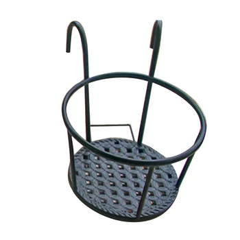 

Hanging Type Anti Rust Iron Structure With Double Hooks Practical Storage Stand Durable Flower Rack Garden Balcony Railing