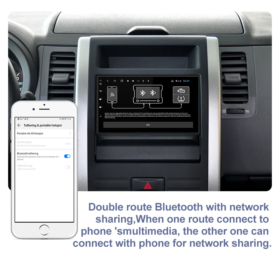 Discount Isudar H53 4G Android 2 Din Auto Radio For Nissan/Xtrail/Tiida/Hyundai/KIA Car Multimedia GPS 8 Core RAM 4GB ROM 64GB Camera DVR 9